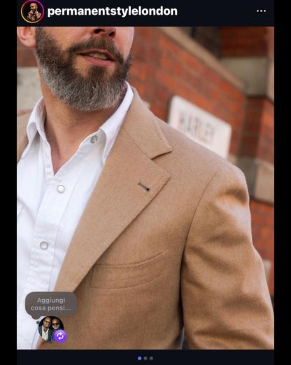Worsted Baby Camelhair by Piacenza