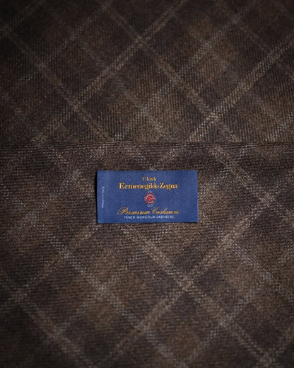 Zegna Vintage "Inner Mongolian Cashmere" Country Check