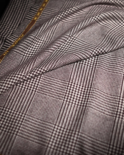 Zegna Vintage "Inner Mongolian Cashmere" Glen Check