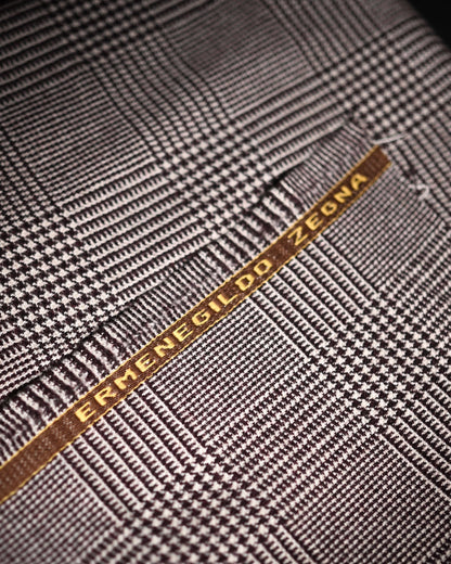 Zegna Vintage "Inner Mongolian Cashmere" Glen Check