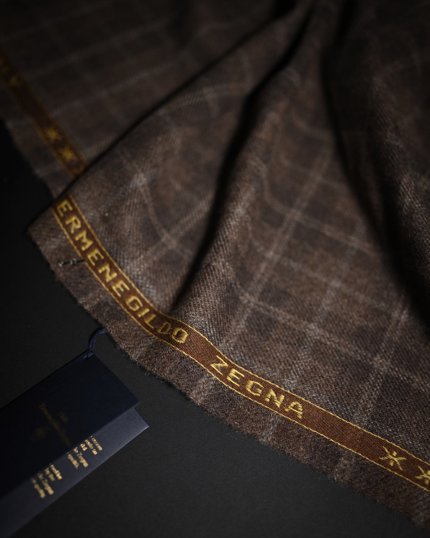 Zegna Vintage "Inner Mongolian Cashmere" Country Check