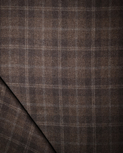 Zegna Vintage "Inner Mongolian Cashmere" Country Check
