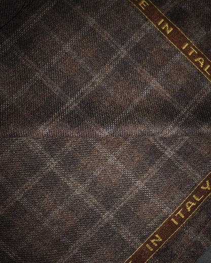 Zegna Vintage "Inner Mongolian Cashmere" Country Check